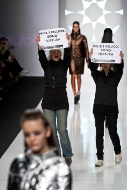 Nemesi Animale draws attention to animals tortured and killed by the fur and fashion industry